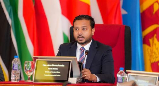 SL Reasserts Call for Indian Ocean Zone of Peace
